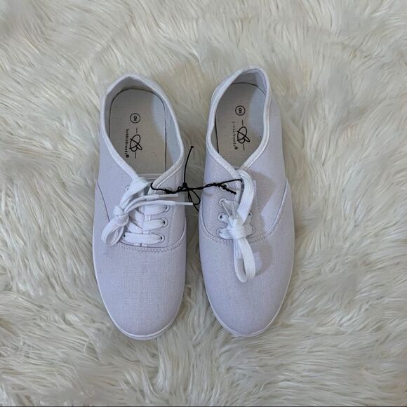 NEW White tennis shoes loafers - Picture 4 of 8